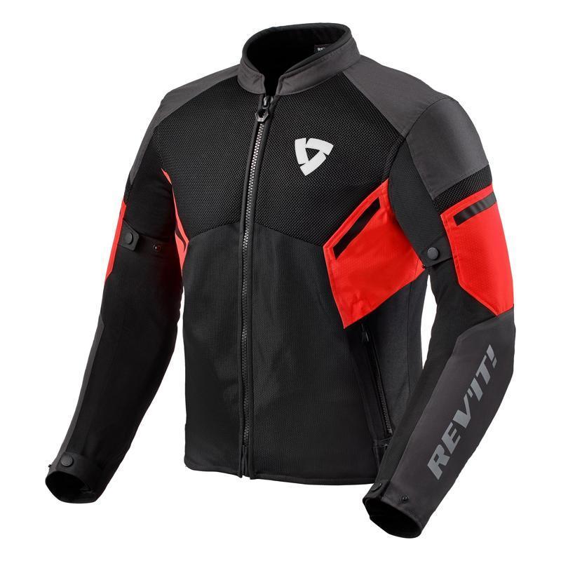 Chaqueta GT-R Air 3 Negro-Rojo Fluor REVIT