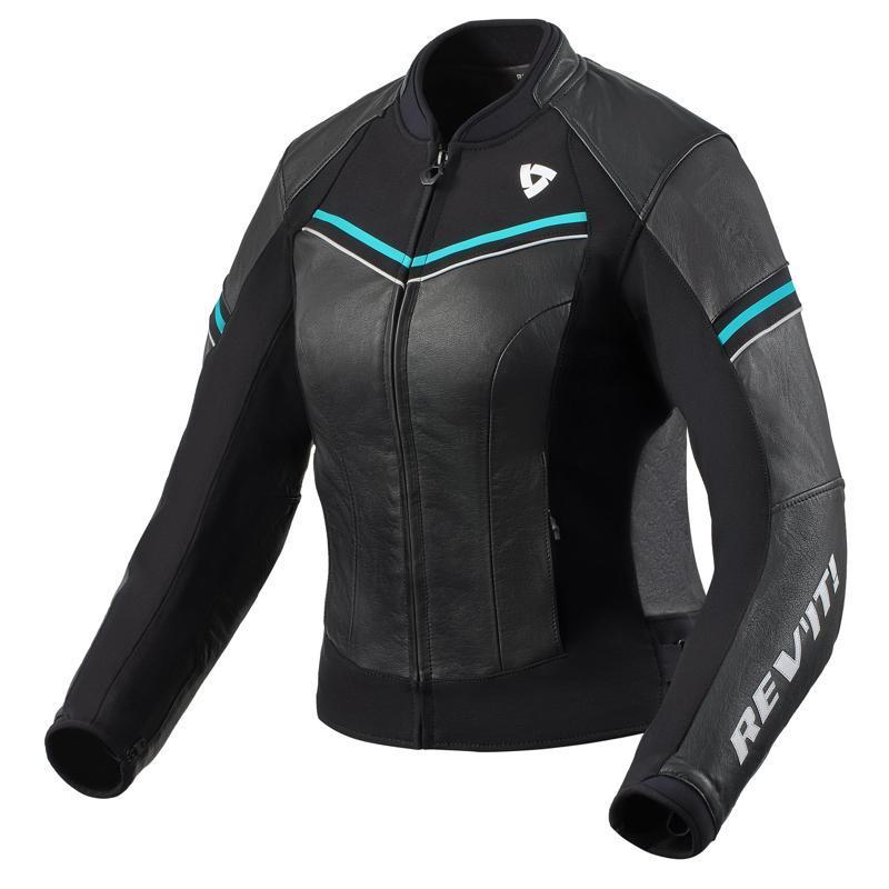 Chaqueta Median Ladies Black-Turquoise REVIT