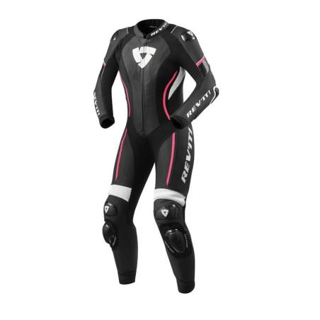 Monos de Cuero Xena 3 Ladies Negro-Rosa REVIT