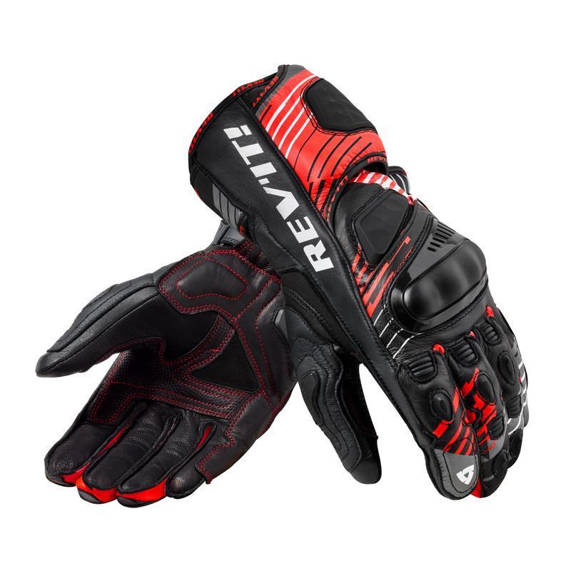 Guante Apex Rojo Fluor-Negro REVIT