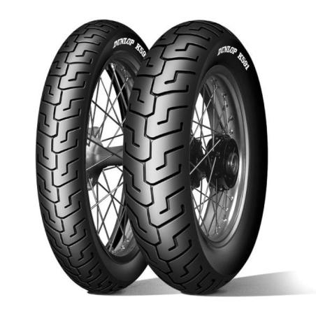 DUNLOP 656275 : Neumático DUNLOP K591 (HARLEY-D) 100/90-19 M/C 51V TL