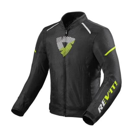 Chaqueta Sprint H2O Negro-Amarillo Fluor REVIT