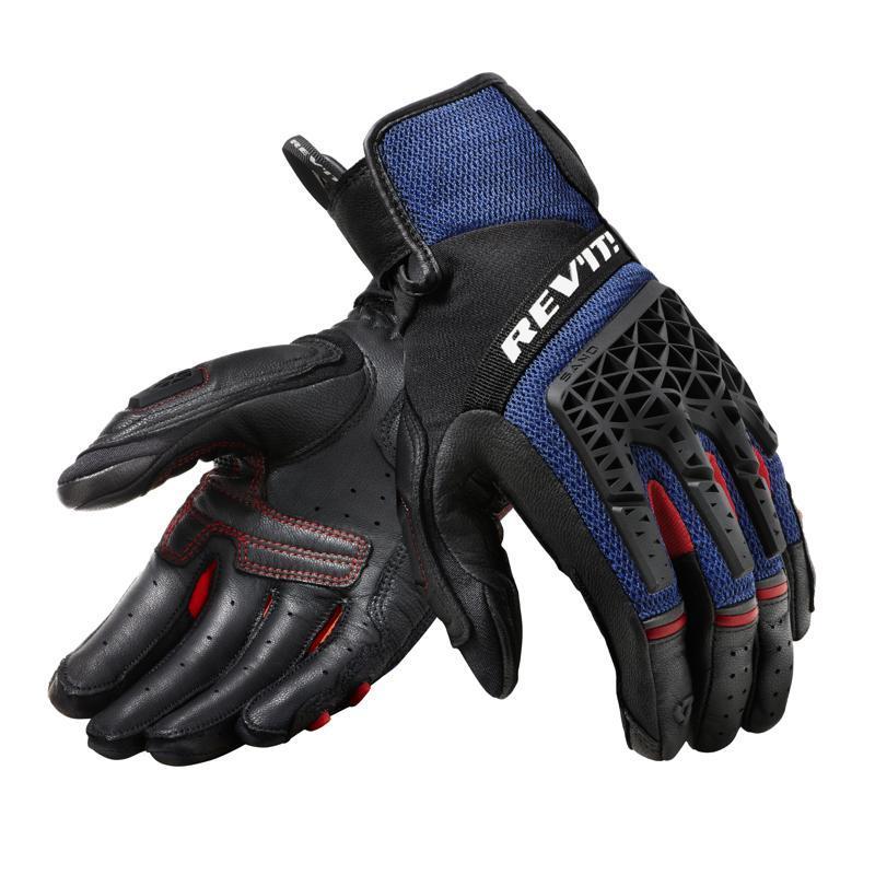 Guante Sand 4 Negro-Azul REVIT