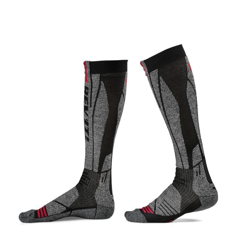 Calcetines Kalahari Gris oscuro-Rojo REVIT