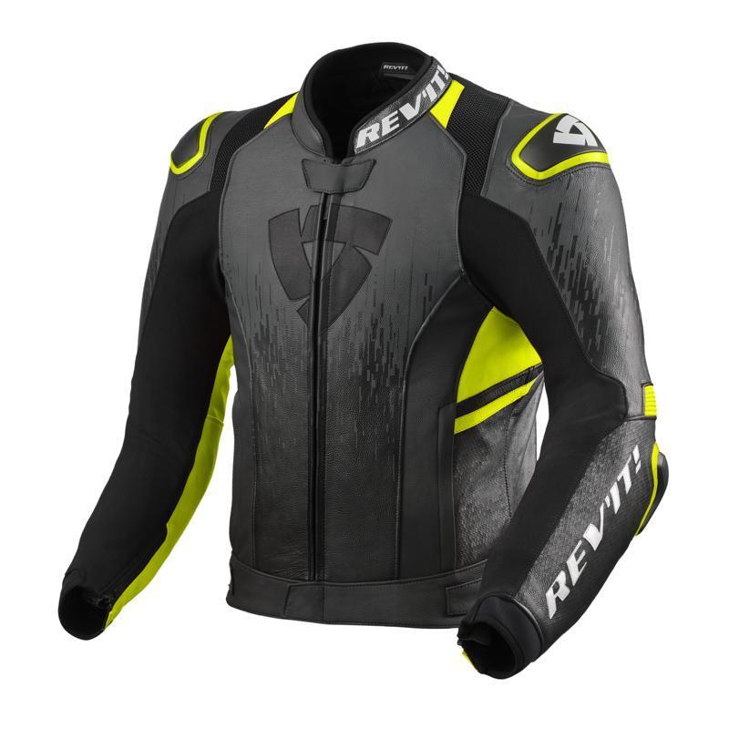 Chaqueta Quantum 2 Antracita-Amarillo Fl REVIT