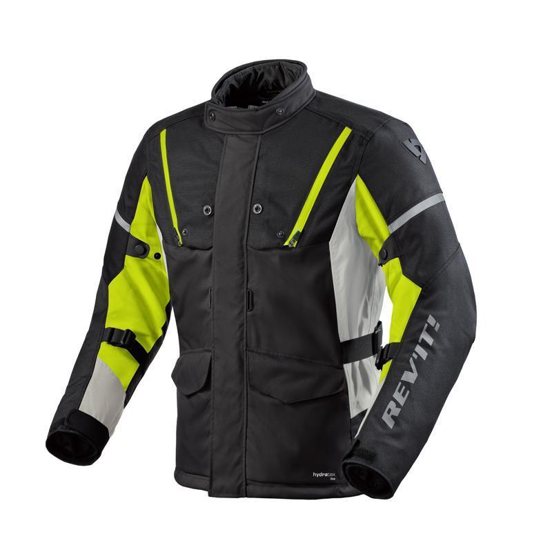 Chaqueta Horizon 3 H2O Negro-Amarillo Fl REVIT