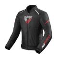 Chaqueta Sprint H2O Negro-Rojo Fluor REVIT