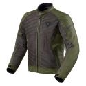 Chaqueta Torque 2 H2O Negro-Verde Oscuro REVIT