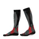 Calcetines Andes Gris claro-Rojo REVIT