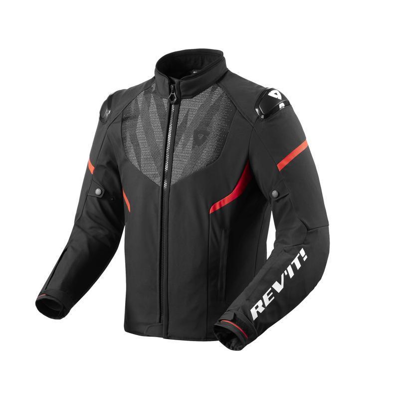 Chaqueta Hyperspeed 2 H2O Negro-Rojo Flu REVIT