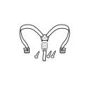 SHAD D1B36CGR : SET BUCKLES SH36 2014