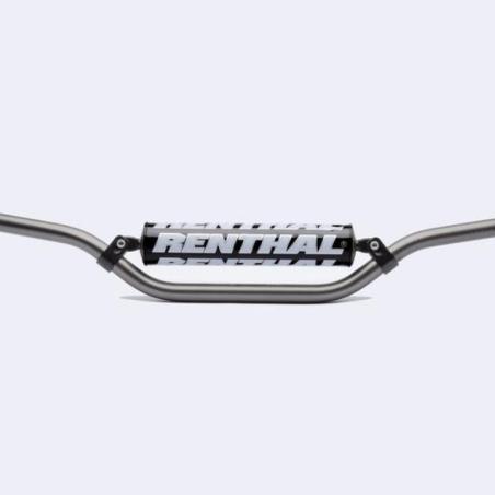 RENTHAL 966-05-TT-01-185 : Manillar Renthal motocross Reed/Windham titanio con protector negro 966-05-TT-01-185