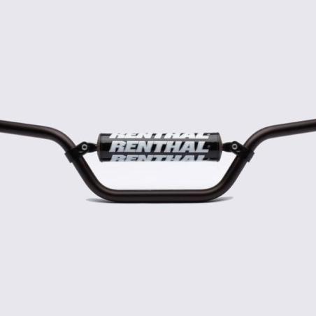 RENTHAL 607-01-BK-04-227 : Manillar Renthal quad alto Yamaha negro con protector negro 607-01-BK-04-227