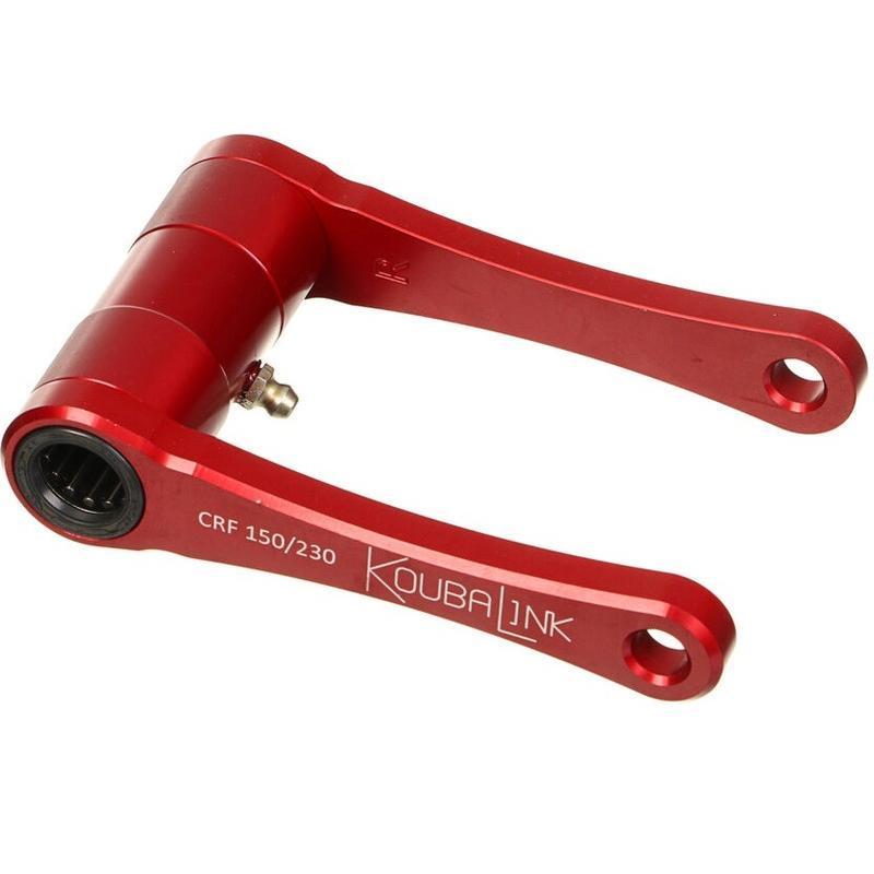 KOUBALINK CRF150/230 : Kit de bajada KOUBALINK (44.5 - 50.8 mm) rojo - Honda CRF150F / 230F