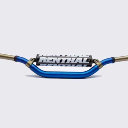 RENTHAL 994-01-BU-02-184 : Manillar Renthal Twinwall KTM high azul con protector negro 994-01-BU-02-184