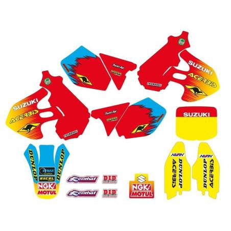 TECNOSEL 83V03 : Kit adhesivos completo TECNOSEL Team Suzuki 1999