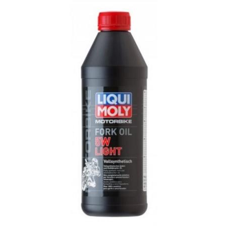 LIQUI MOLY 2716 : Botella de 1L aceite de horquilla Liqui Moly 5W 2716