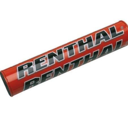 RENTHAL P251 : Protector/Morcilla barra superior de manillar Renthal rojo 180mm P251