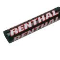 RENTHAL P261 : Protector/Morcilla barra superior de manillar Renthal negro/rojo 240mm P261