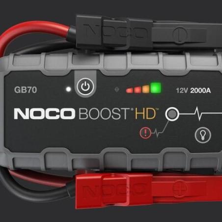 NOCO GB70 : Arrancador de batería NOCO HD 2000A Lithium 12V