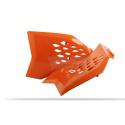 POLISPORT 8412400013 : Tapas de radiador POLISPORT naranja OEM KTM SX65