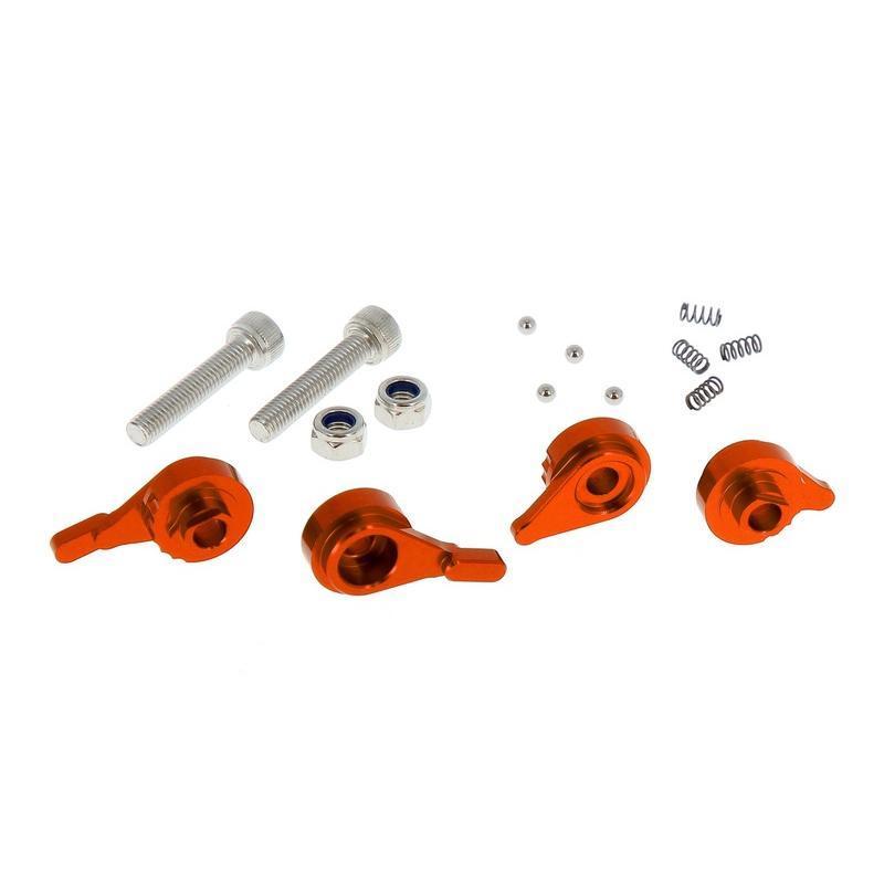 V PARTS KIT-SL1-ORANGE : Kit de tornillos de palanca de freno V PARTS naranja